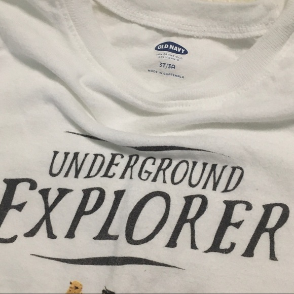 🚫Sold. Old Navy boys bulldozer explore shirt - Picture 2 of 4